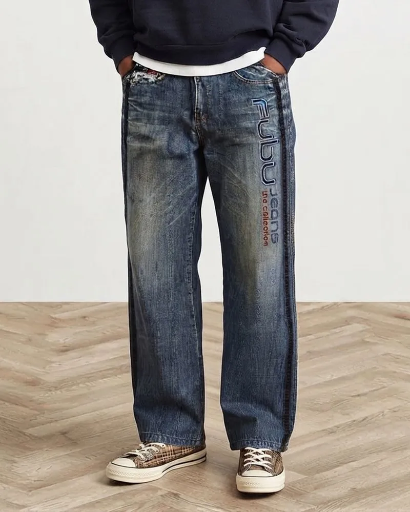 Y2K Fubu Denim pants photo 1