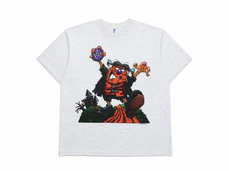 90s vintage tee pog man official licensed 
 photo 1