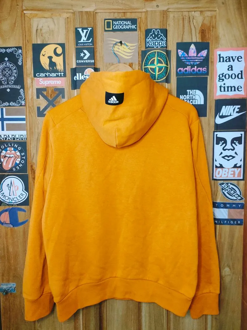 Adidas Sportswear Hoody Pria orange