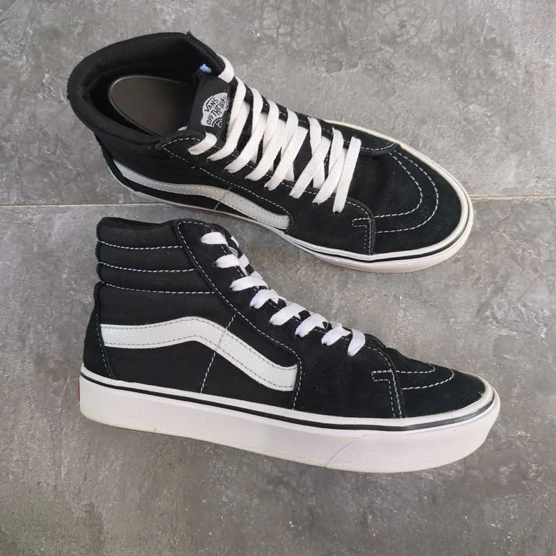 Vans SK8 Hi Comfycush Black White Original ( Size 37 ) photo 1