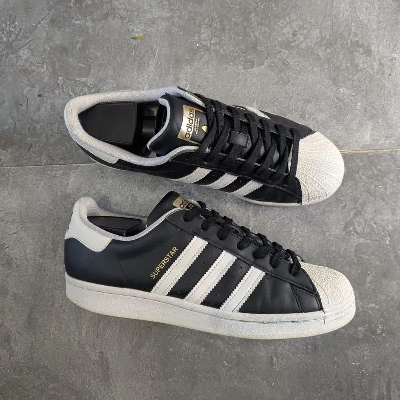 Adidas Superstar Black White FX2331 ORIGINAL ( Size 42 ) photo 1