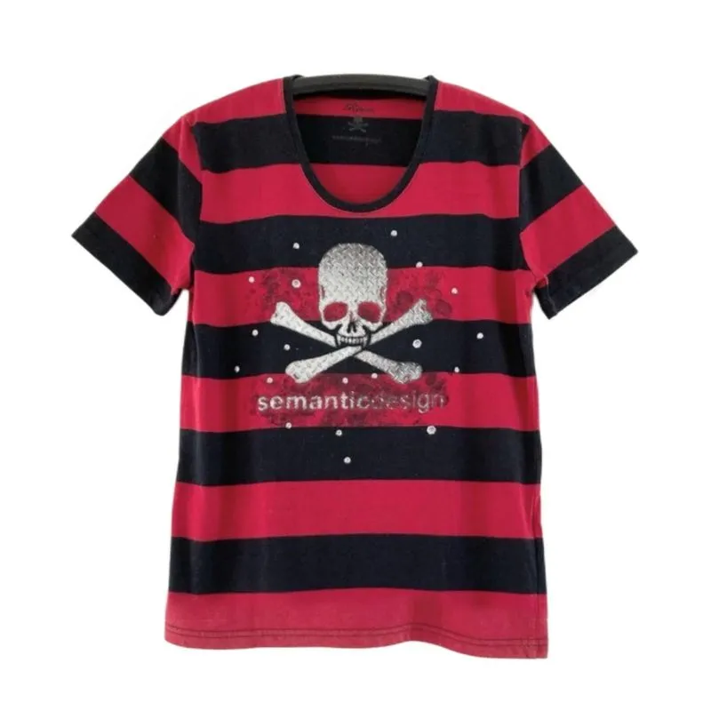 Roen x Semantic Design Striped Tees photo 1