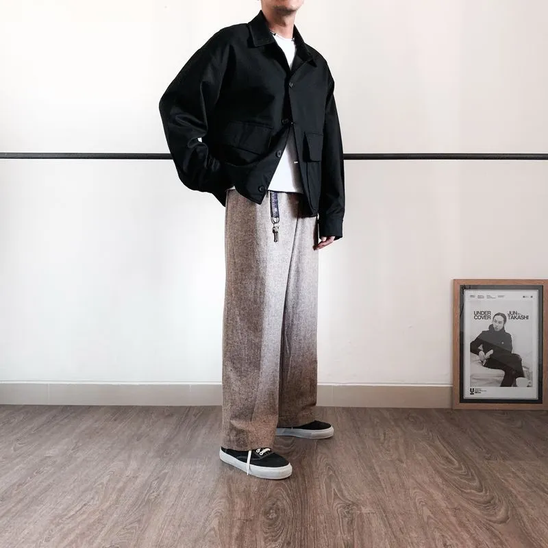 GENTLEMAN HEAVYWEIGHT DOUBLE PLEATED. photo 1