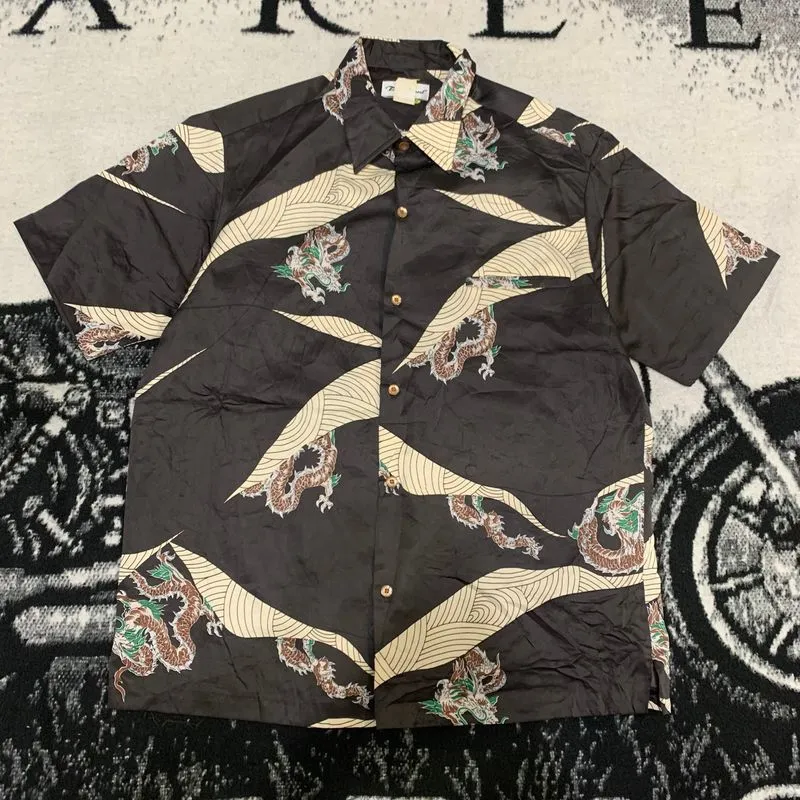 Vintage Tori Richard Dragon Shirt Made in 🇺🇸 photo 1
