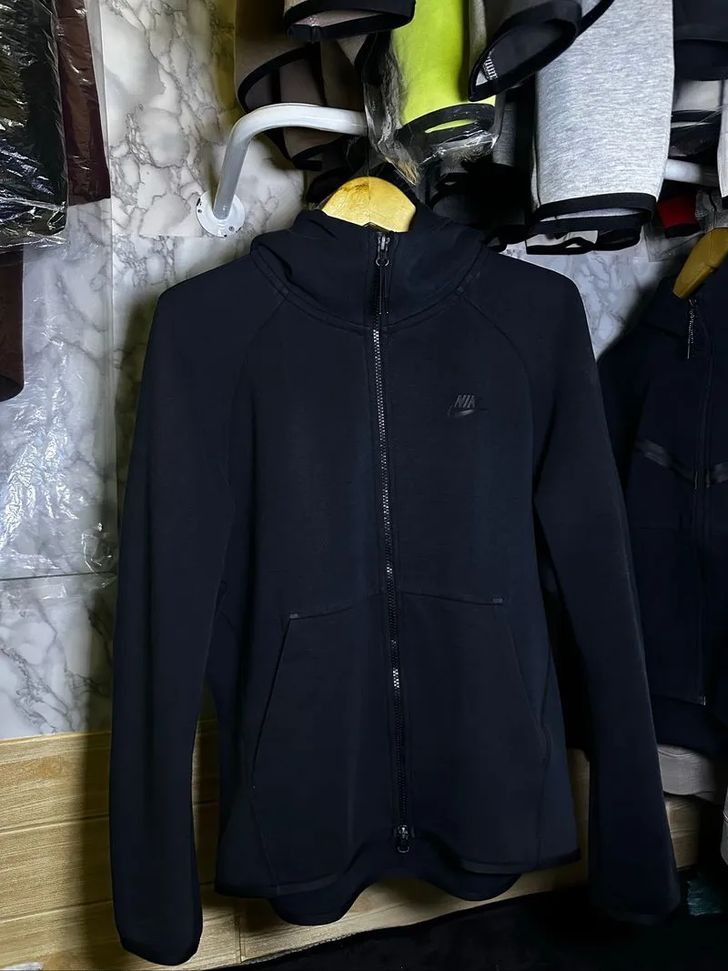 Nike tech flecee navy old season photo 1
