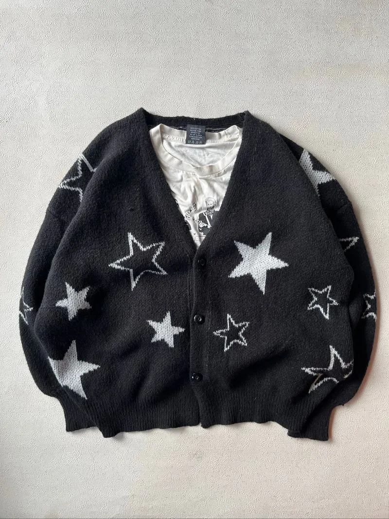 Cardigan Star patern Shein photo 1