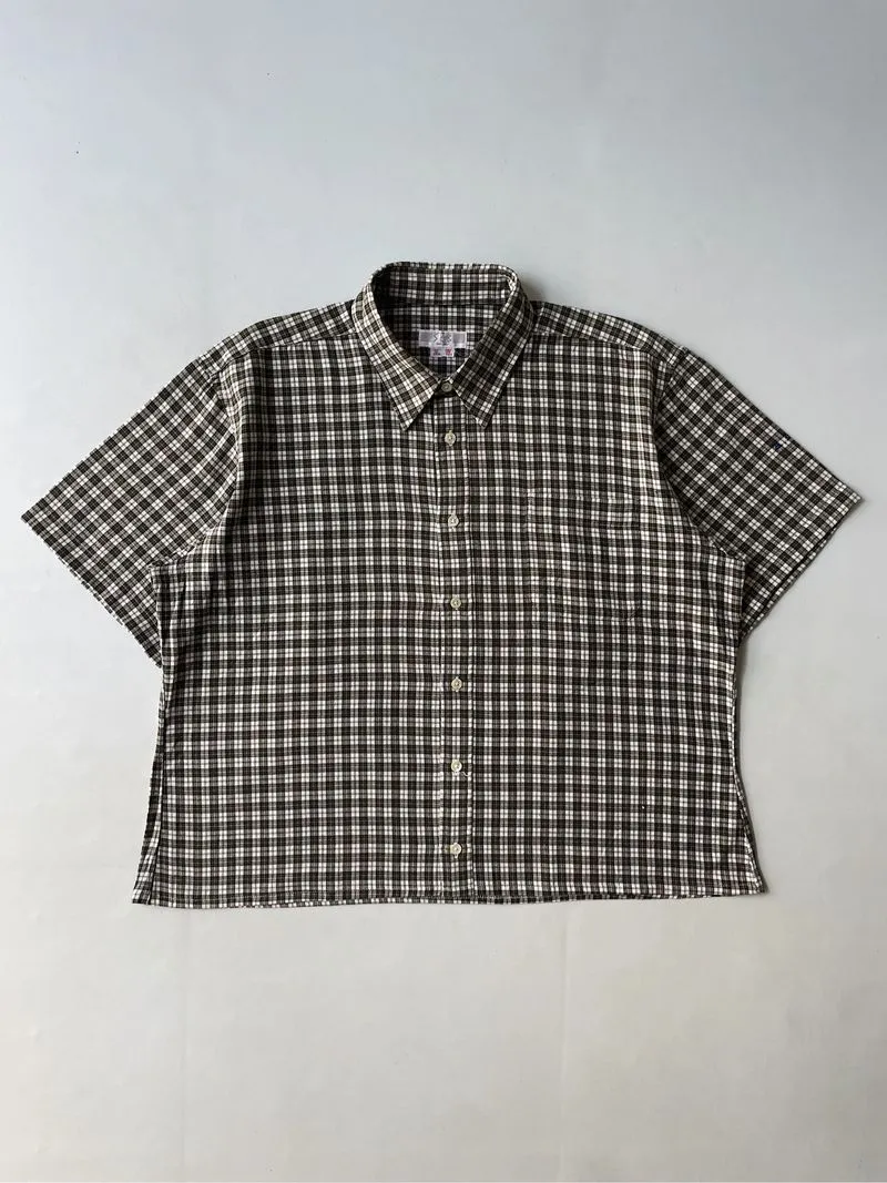 SEB multiplaid boxy shirt photo 1