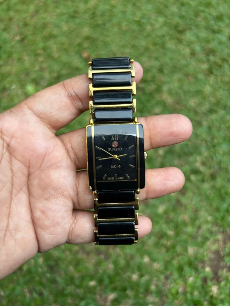 JAM TANGAN RADO TANK BLACK GOLD (3) photo 1