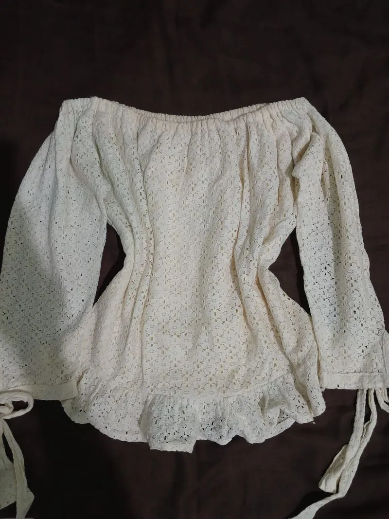 lace top summer top photo 1