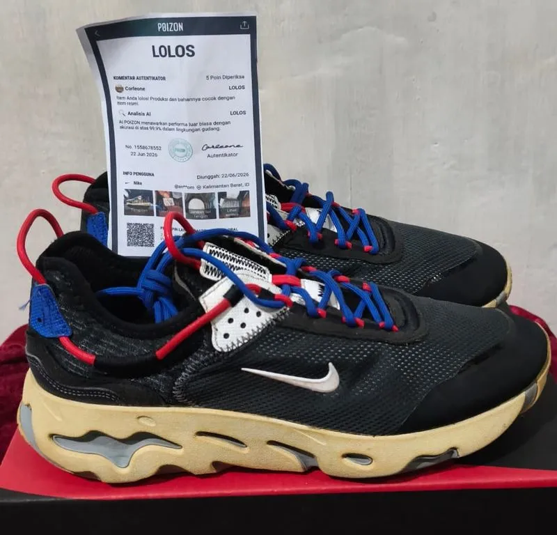 Original Nike React Live Anthracite sz 42 photo 1