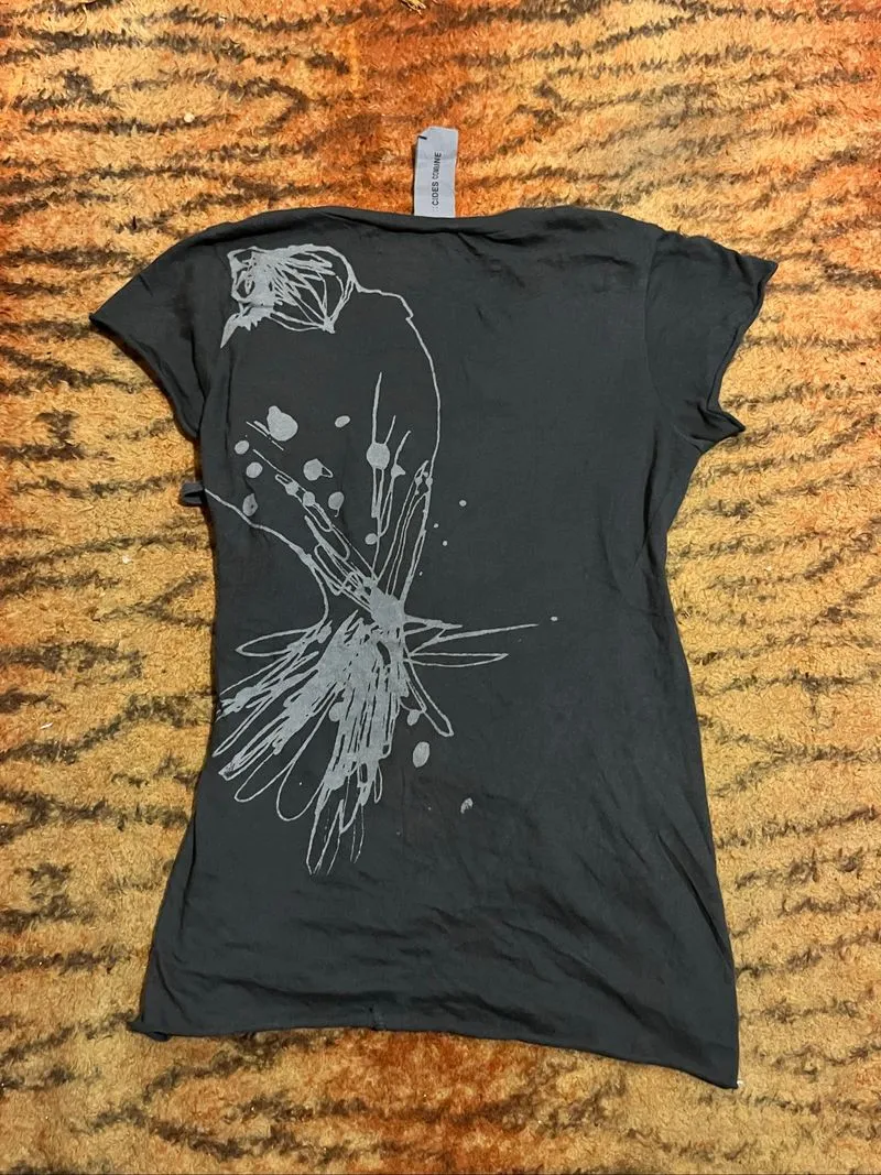 baby tee backless  photo 1