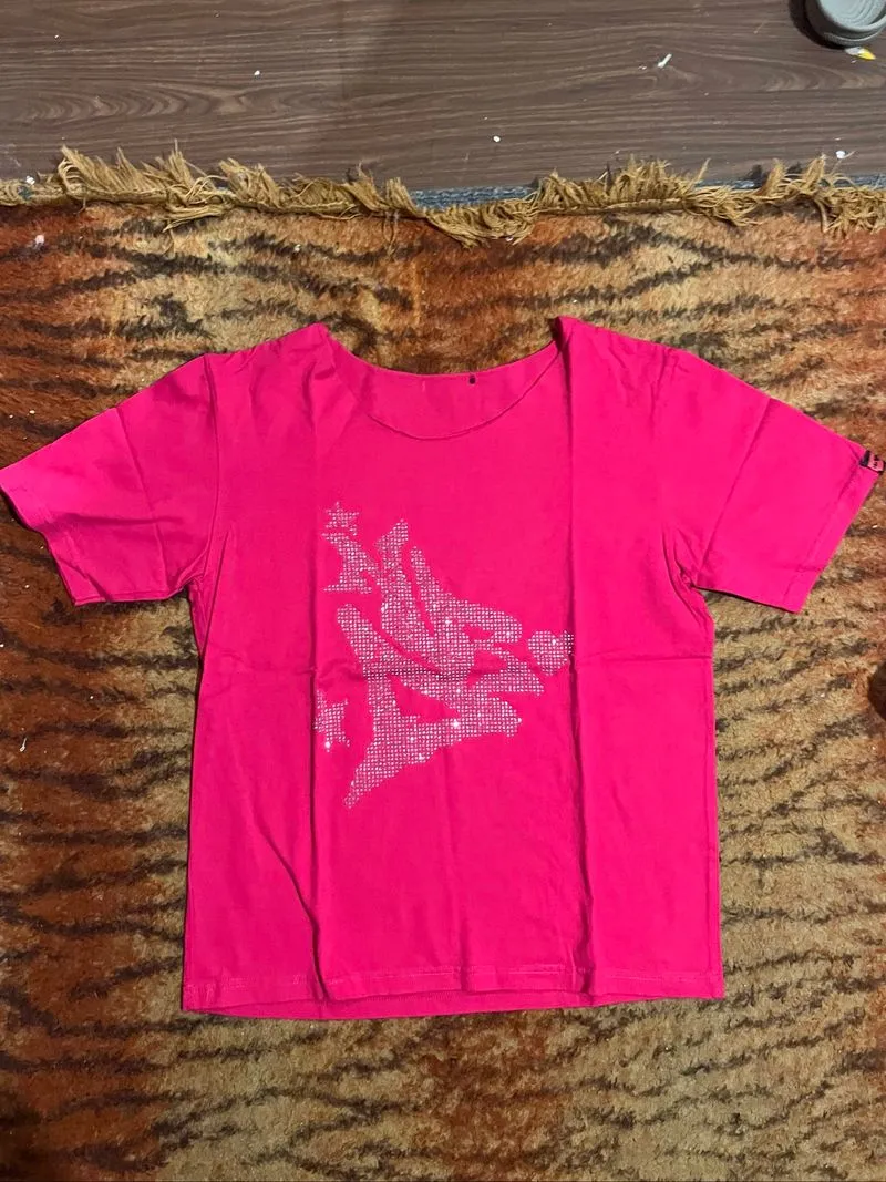 tshirt off shoulder  photo 1