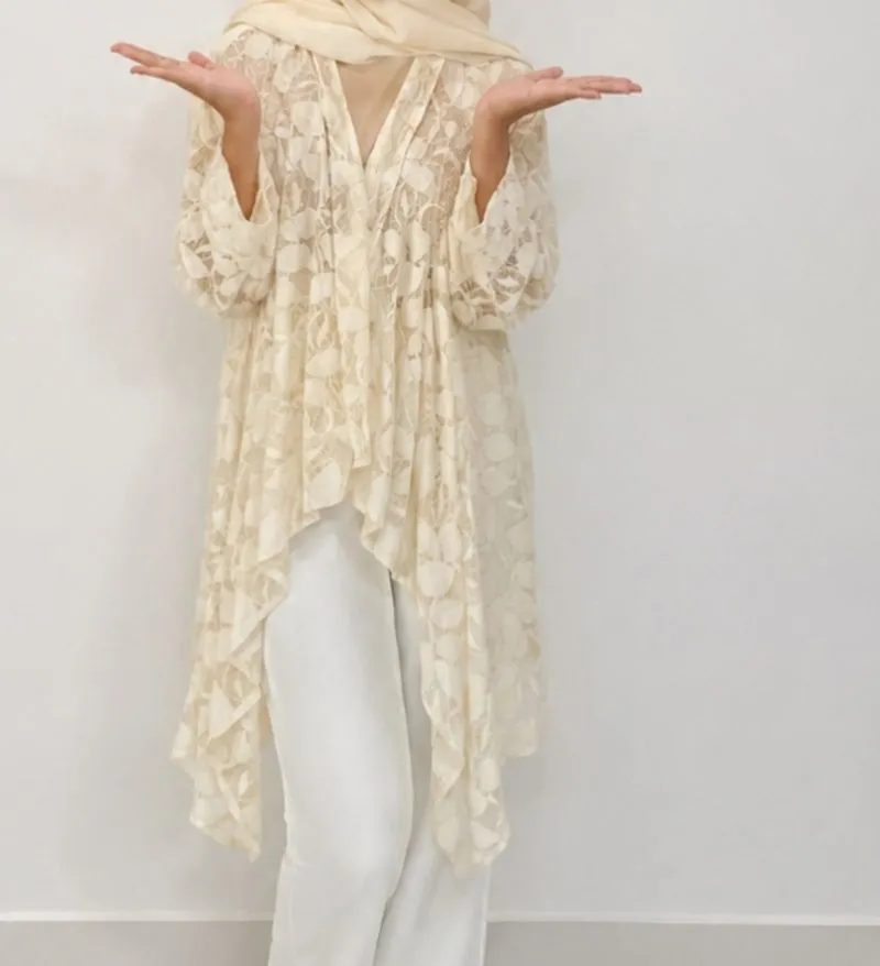 Baju outer brokat photo 1