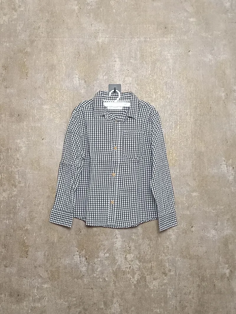 Kemeja Anak Zara Gray Shirt – Size 6 | Revibe photo 1