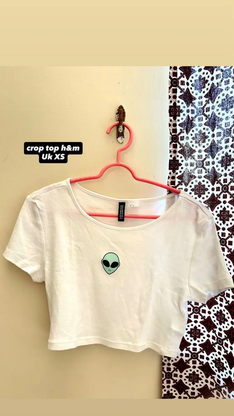Preloved Crop Top H&M photo 1