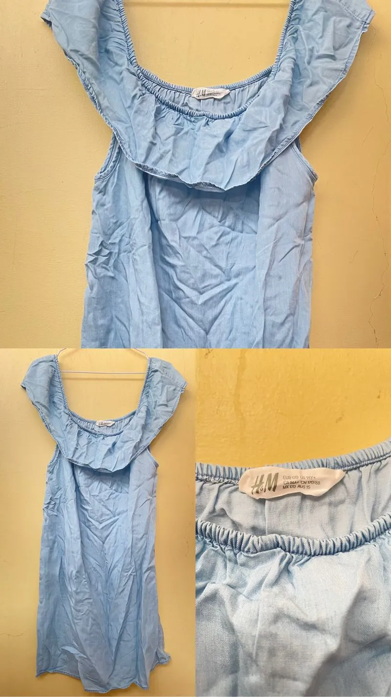 H&M Casual Maxi dress Wanita blue photo 1