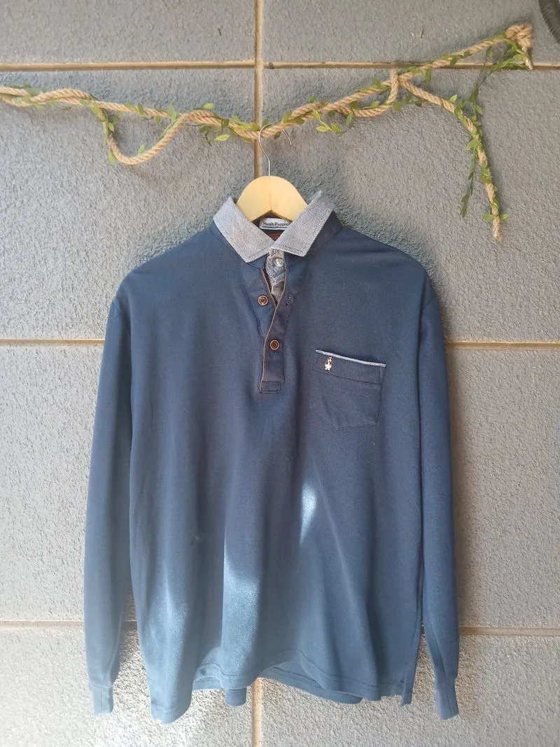 Kaos polo hush puppies boxy photo 1