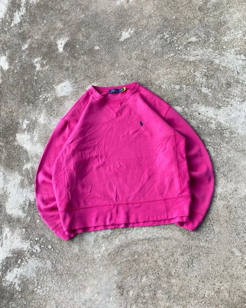 POLO RALPH LAUREN PINK SWEATSHIRT photo 1