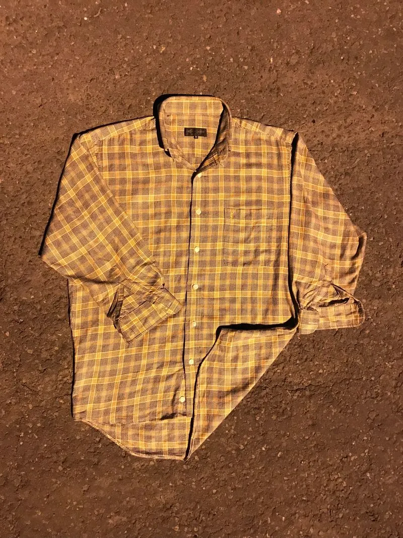 Yves Saint Laurent YSL Vintage Formal shirt Pria cream