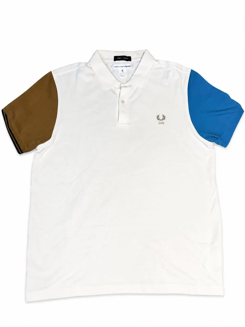 Fred Perry CDG Ecru/Camel Polo photo 1
