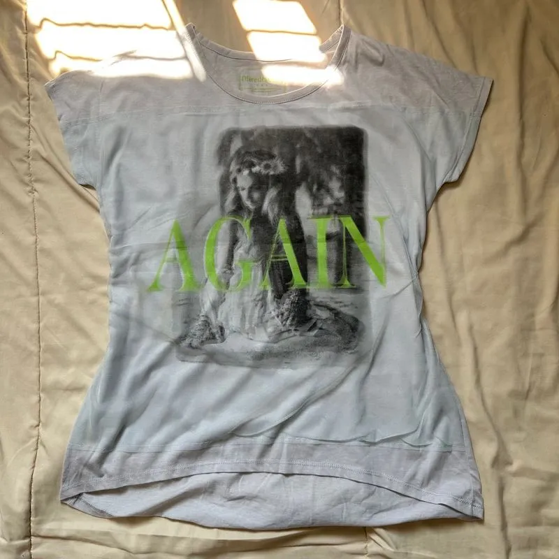 Y2K Cap Sleeve Graphic Top photo 1