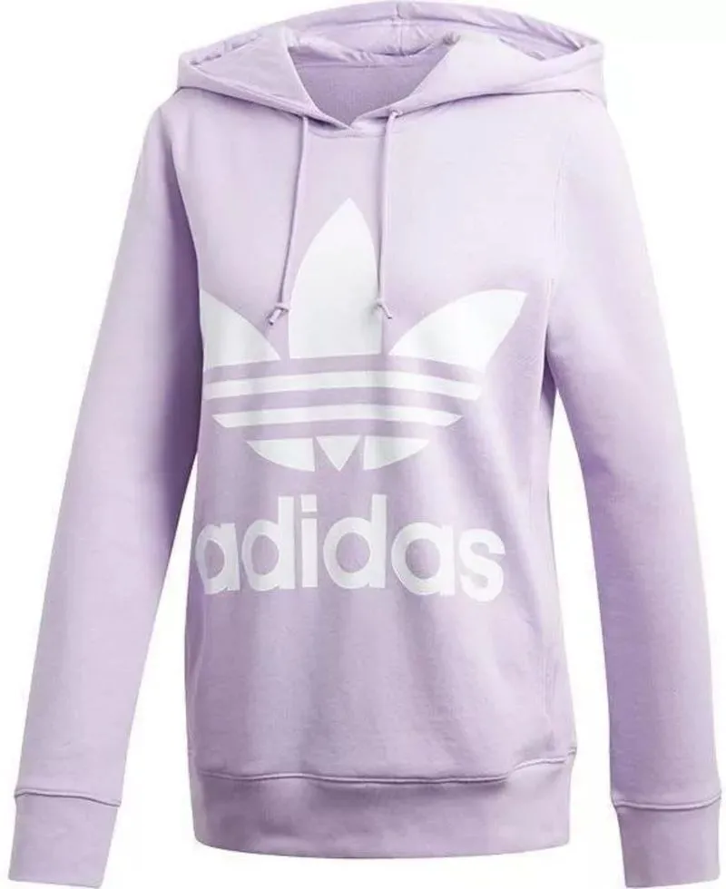 Hoodie Adidas Bunga Trefoil Big Logo photo 1