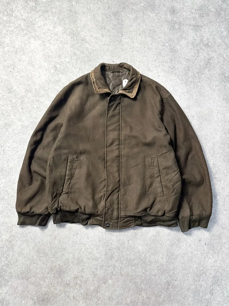 Crocodile Dark Brown Boxy Jacket photo 1