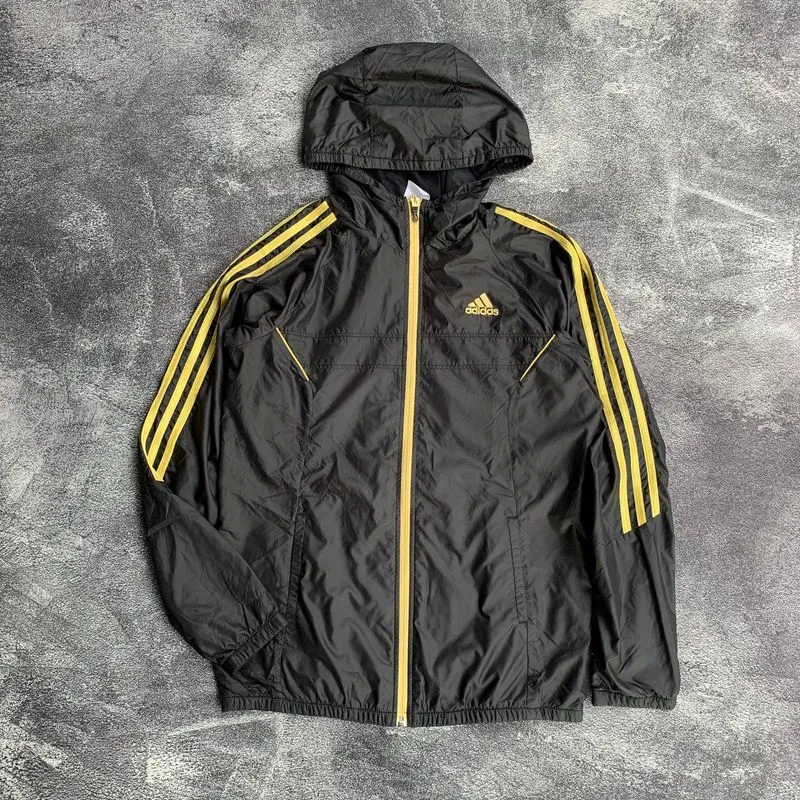 Adidas Sportswear Casual Windbreaker Pria black photo 1