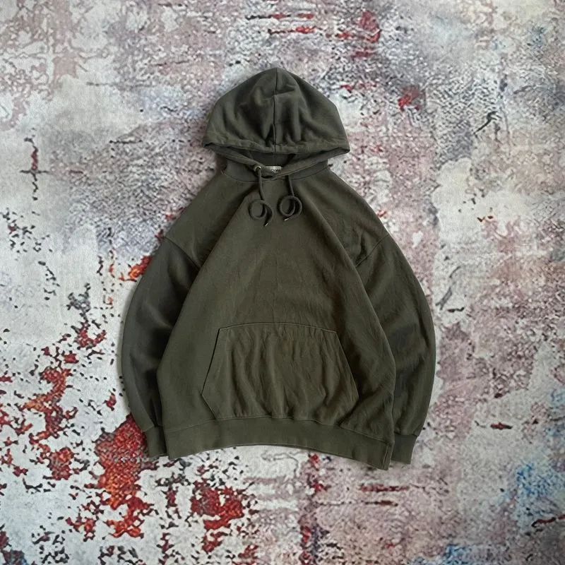 00s Heavy Weight Blank Hoodie Forest Green photo 1