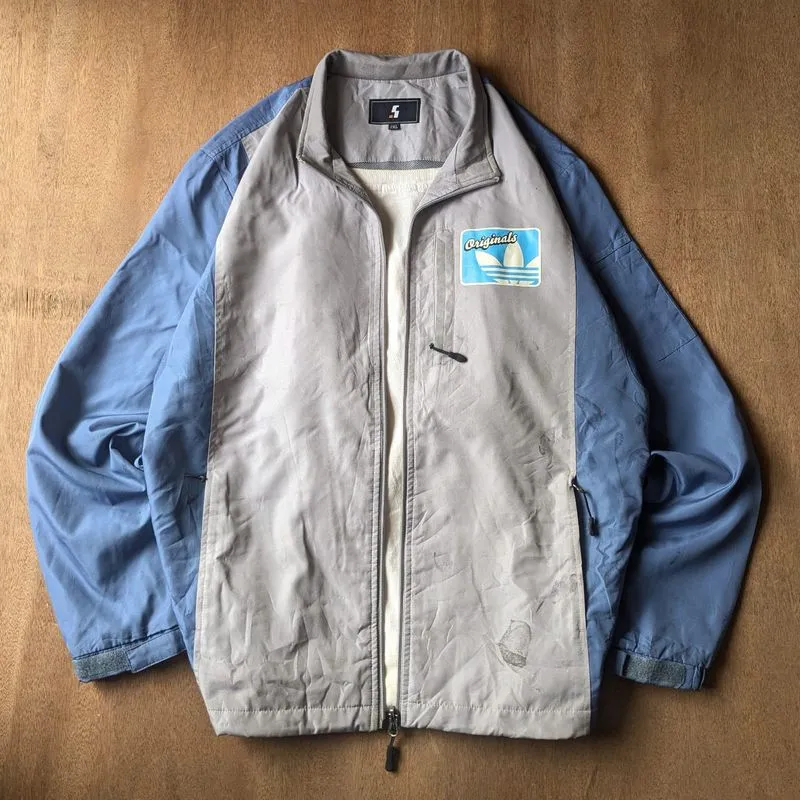 Adidas Custom Patch Windbreaker Jacket photo 1