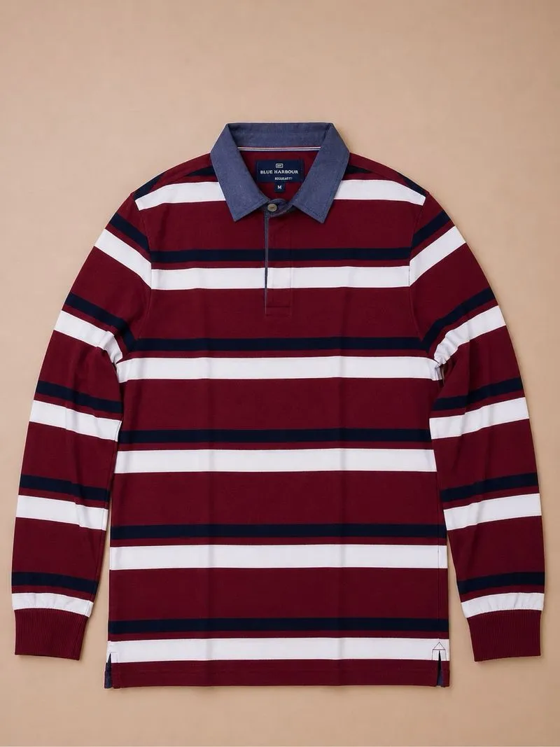 Blue Harbour rugby shirt photo 1