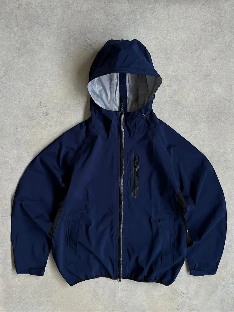 FIELDCORE BLOCKTECH NAVY DOUBLE ZIPPER JACKET👾  photo 1