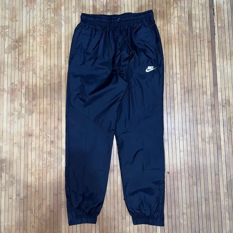NIKE WOVEN BLACK NSW SPORTWEAR STREETWEAR SWOOSH EMBROIDERED photo 1