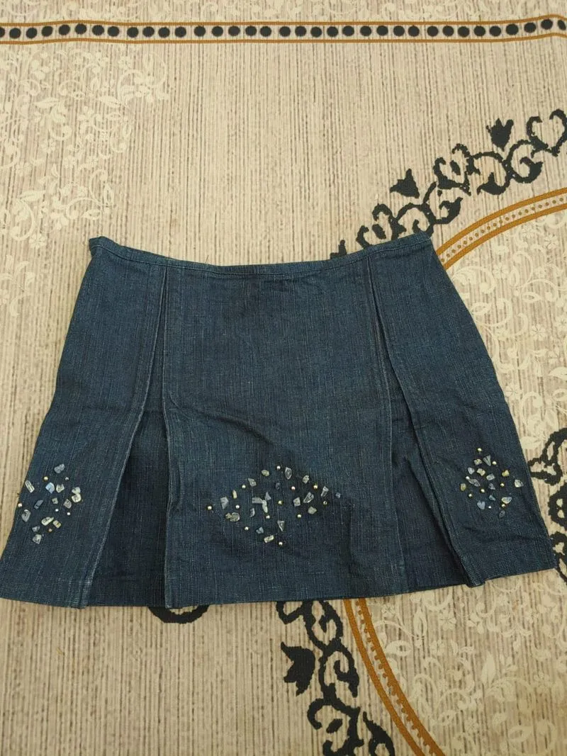 Jeans skirt photo 1