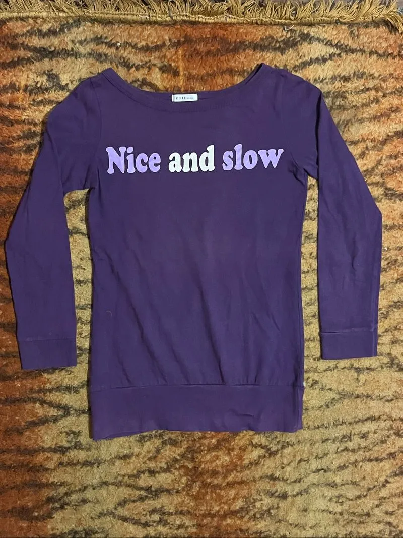 purple longsleeve sweatshirts  photo 1