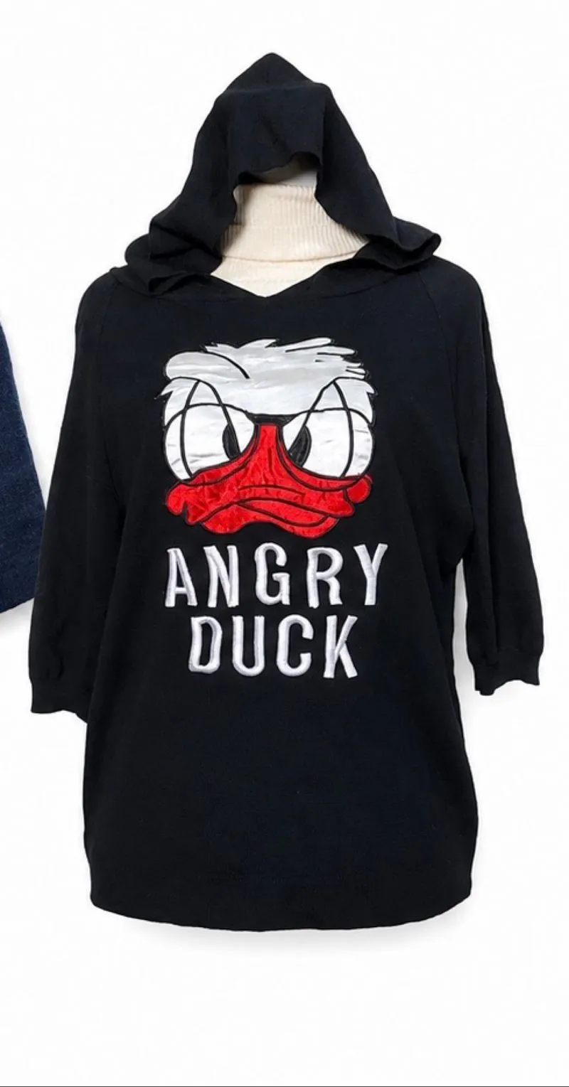 Hoodie angry duck photo 1