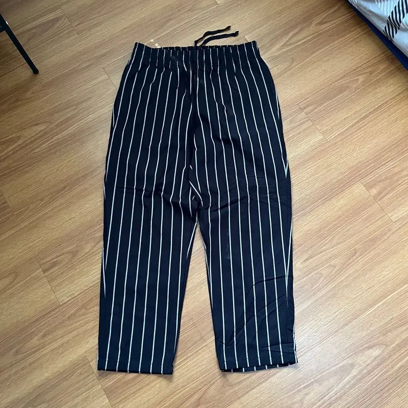 GU Uniqlo Stripes Chef Relaxpants photo 1