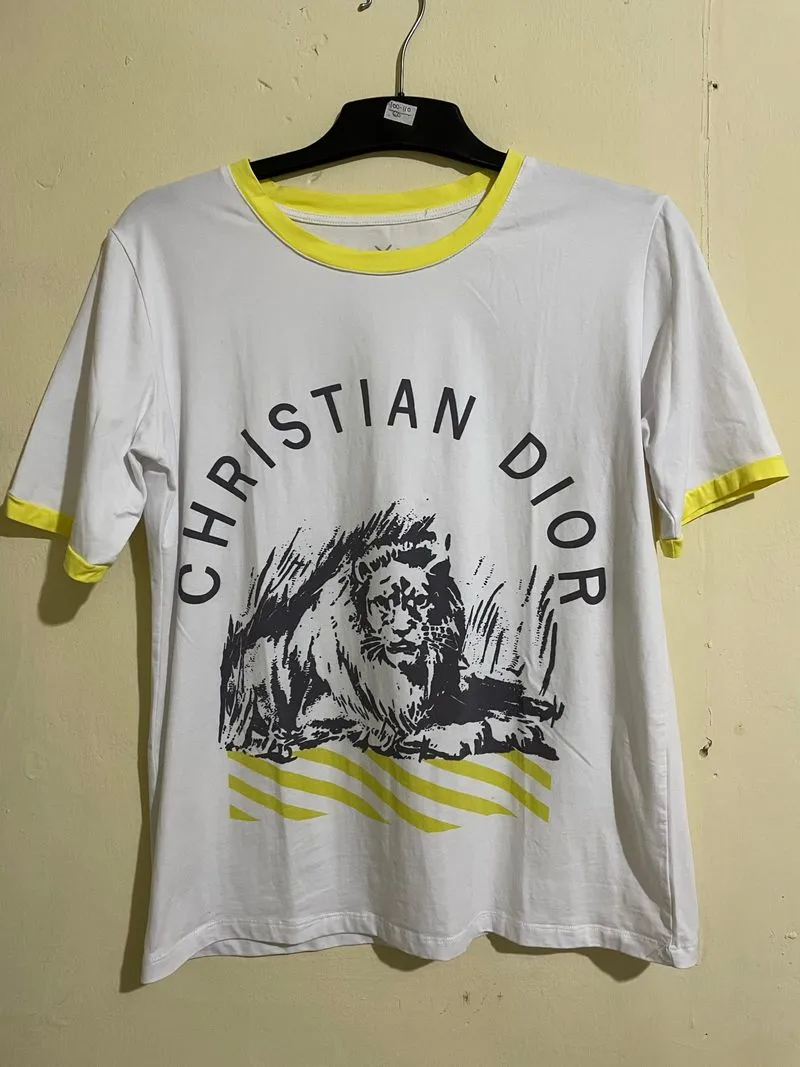 Christian Dior Shirt Lion Graphic photo 1