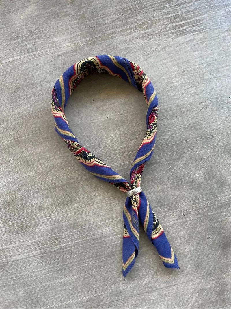 Vtg Saint clair usa bandana scarf / tapestry,decoration  photo 1
