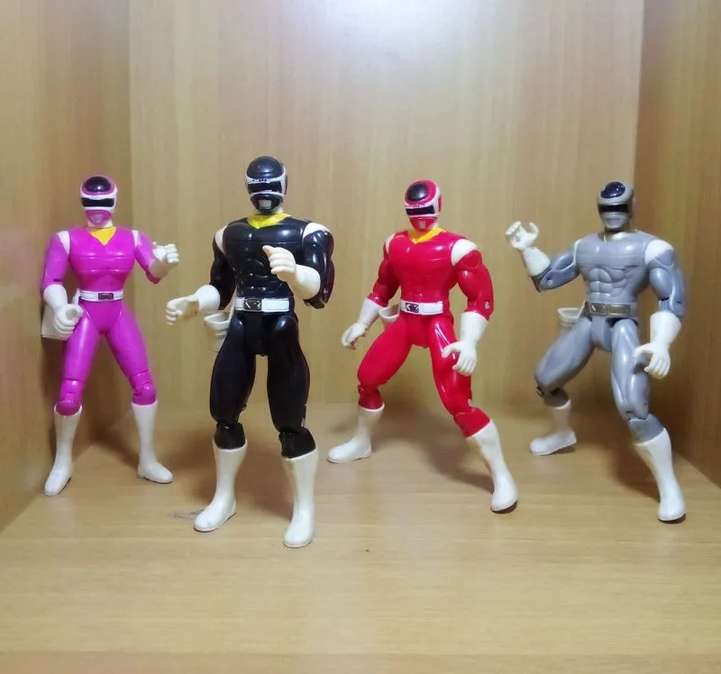 Mainan Figure Power Ranger In Space 1997 Sepaket photo 1