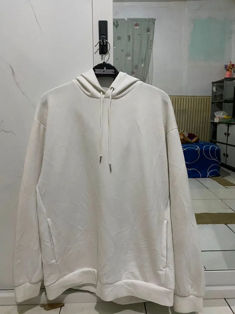 basic hoodie uniqlo GU scuba photo 1