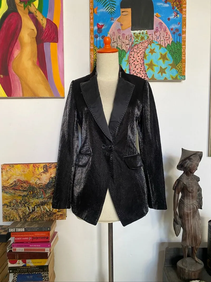 Blazer Hitam fashion  photo 1