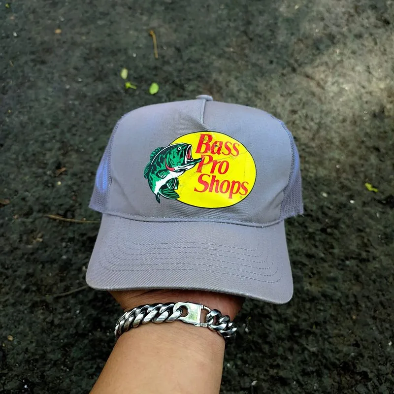 Trucker hat Bass Pro Shops abu abu photo 1