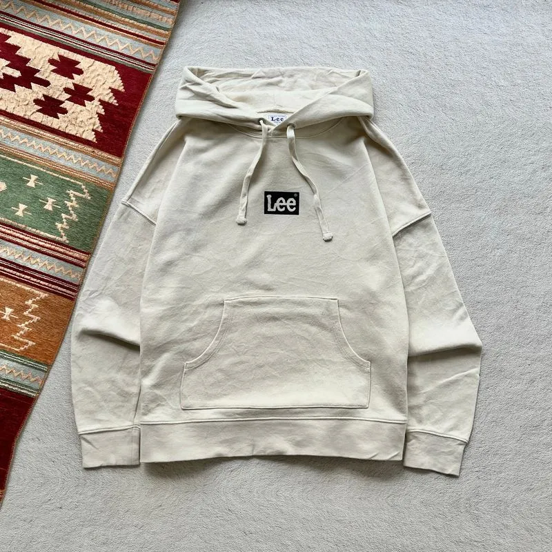 Lee Center Logo Boxy Overfit Hoodie photo 1