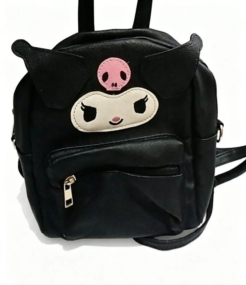 PRELOVED MINI BACKPACK KUROMI HITAM TELINGA 3D SANRIO photo 1