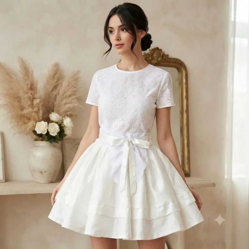 Rok putih photo 1