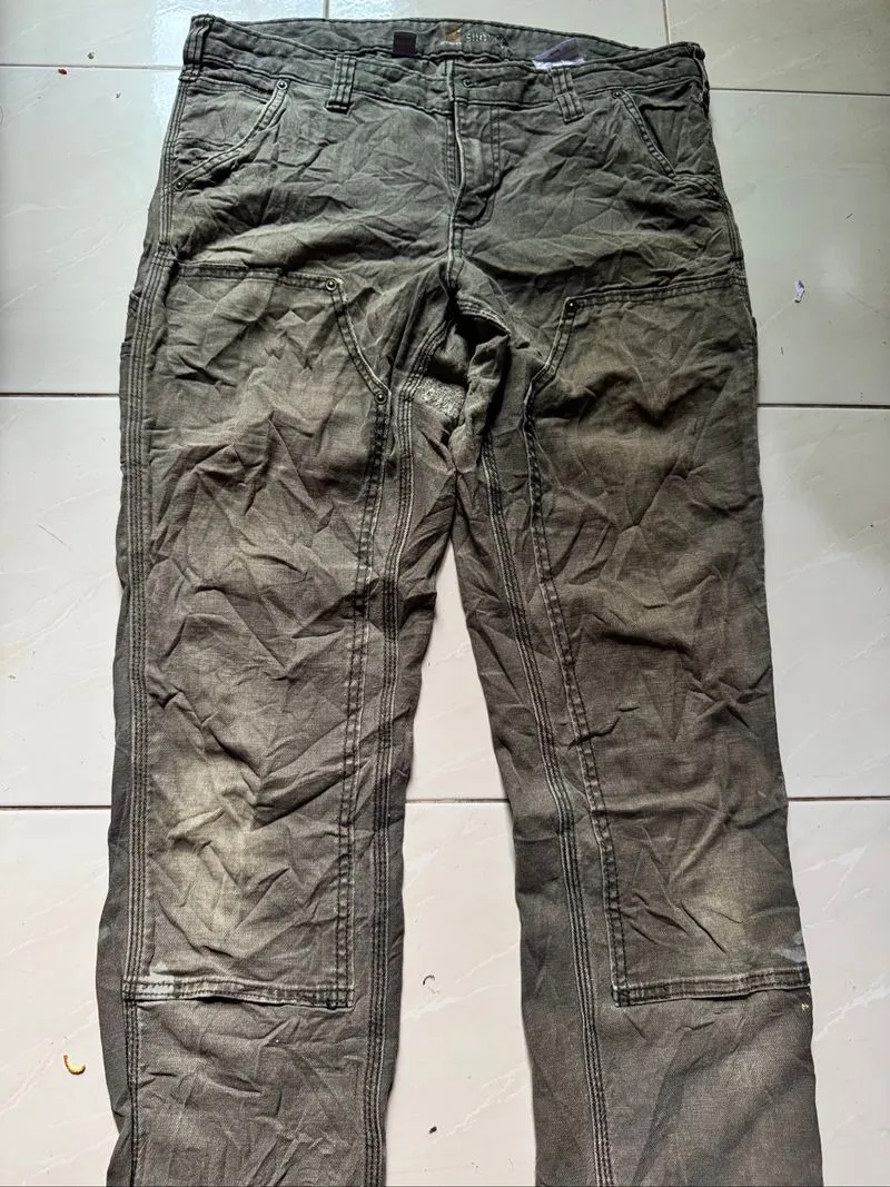 Vintage carhartt slimfit Canvas Double Front photo 1