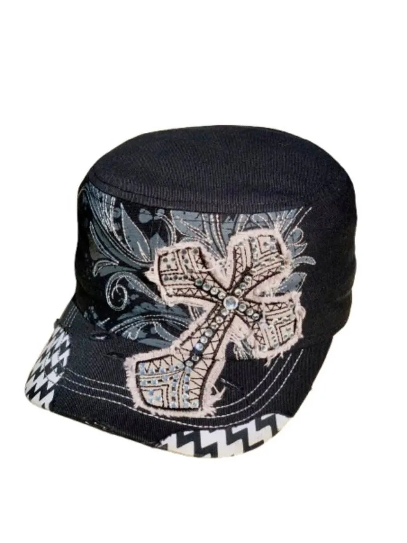 Y2k Cross Patrol Cap, Tage from Leacer photo 1