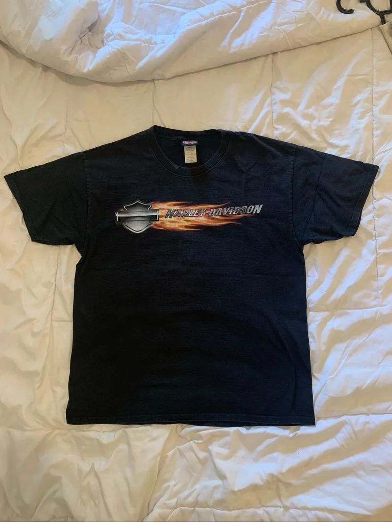 Harley davidson vintage tshirt photo 1