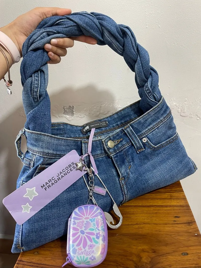 REWORKED BAG FROM LEVI’S ORIGINAL (tote bag y2k tas denim) photo 1